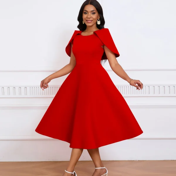 Red Homecoming Dresses: Luxury Summer Celebrity Banquet Party Cloak