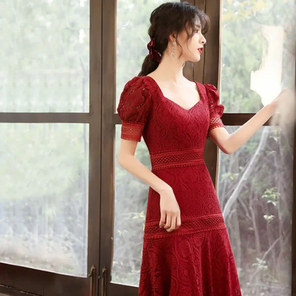 Red homecoming dresses for parties, daily wear, or events - Image 4